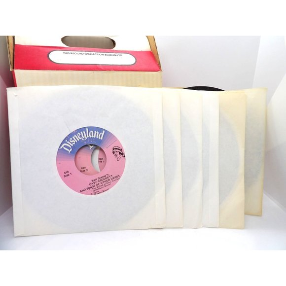 Disney Vintage. Mickey Mouse My First Record Collection preowned with 10 Records - Picture 3 of 15